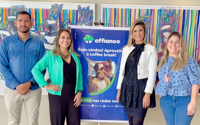 Darlem Gonçalves (Simetria Brasil), Cristiane Afonso (Assessoria Benefício Intelectual), Fabiana Cardoso (Affiance) e Thais Oliveira (Aurora Saúde) / Foto: Divulgação