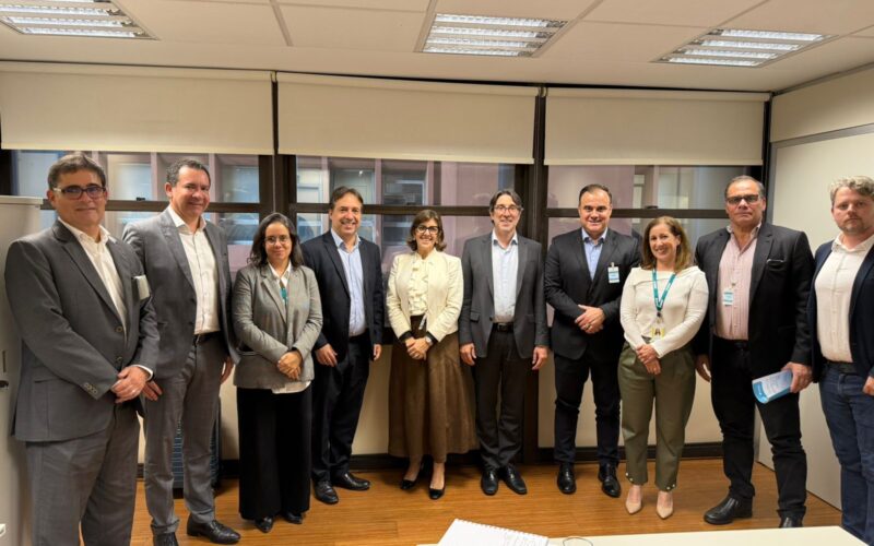 Participantes de reunião na Susep