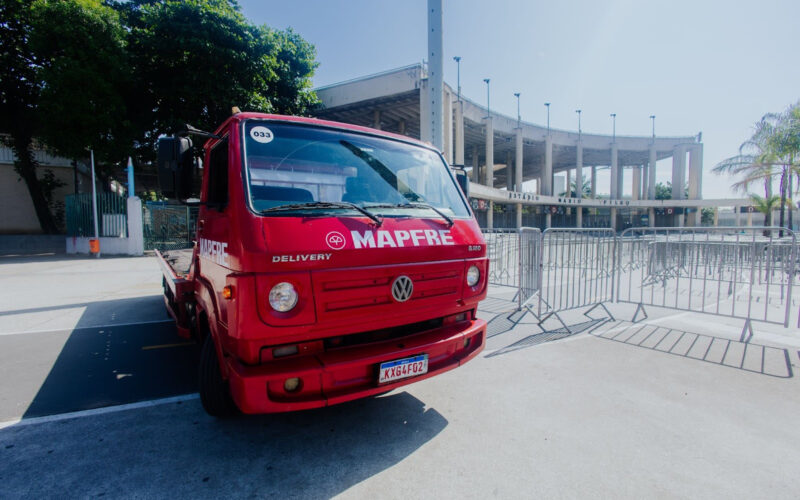 Guincho da MAPFRE prestará suporte ao redor do Estádio do Maracanã e em mais seis arenas / Foto: Divulgação