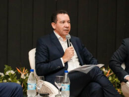 Dyogo Oliveira participa da abertura da 12ª Semana Nacional de Educação Financeira / Foto: Divulgação