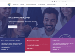 Novo site do FGC reforça compromisso com acessibilidade, clareza e experiência digital / Divulgação