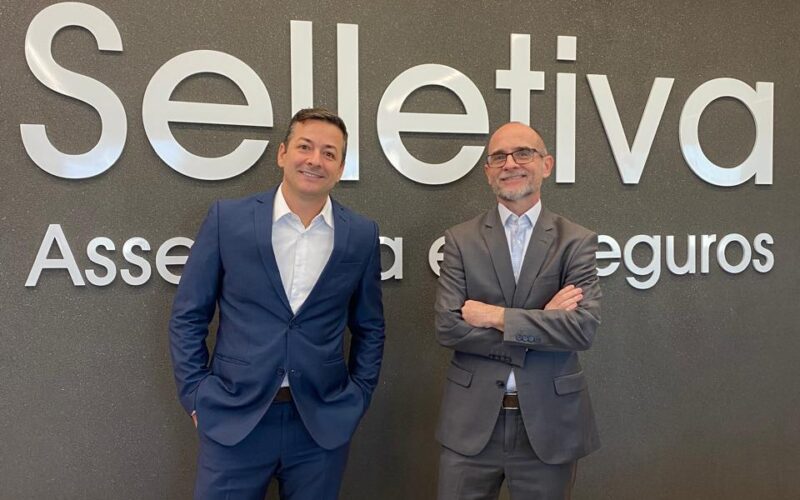 Carlos Eduardo Ribeiro - Duda, fundador e CEO da Selletiva e o diretor executivo Maurício Ramos / Foto: Divulgação