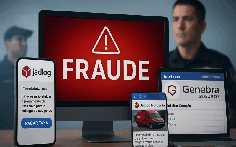 Denúncia: Golpes virtuais prejudicam trabalhadores, transportadoras e corretoras de seguros / Imagem ilustrativa gerada por Inteligência Artificial