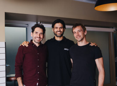 Jorge Soto Moreno, Dhaval Chadha e Antonio Molins - fundadores da Justos