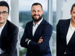 Leonardo Grizotto, também sócio-fundador e diretor da Zaxo, Jefferson Nesello, sócio-fundador e diretor da Zaxo, Ronaldo Rodrigues, senior associate da Zaxo