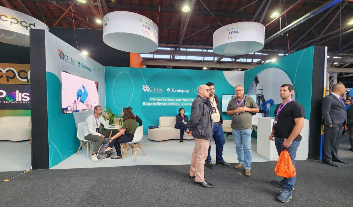 Estande da Fundepag no Campinas Innovation Week 2025 Fundepag