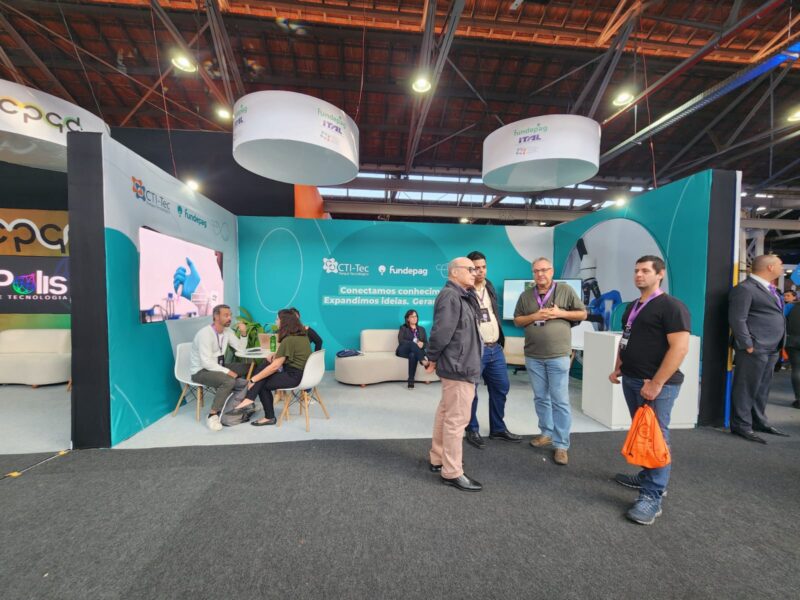 Estande da Fundepag no Campinas Innovation Week 2025 Fundepag