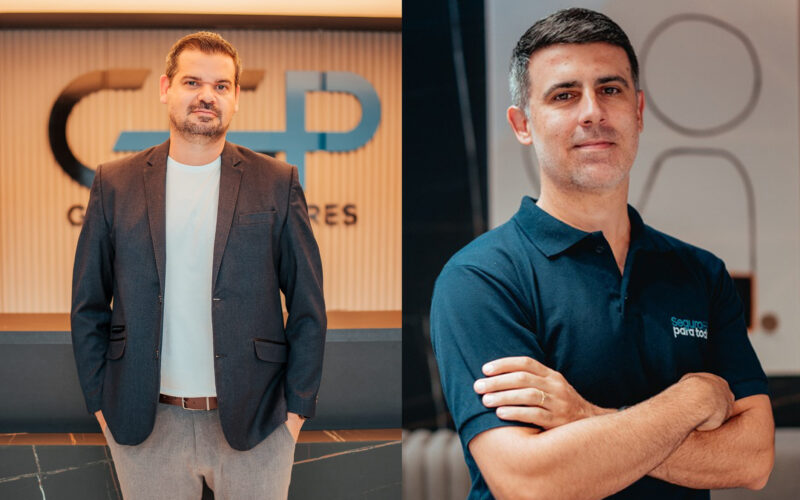 Pedro Pires, sócio-fundador da Split Risk e Rudh Menezello, diretor da Split Risk