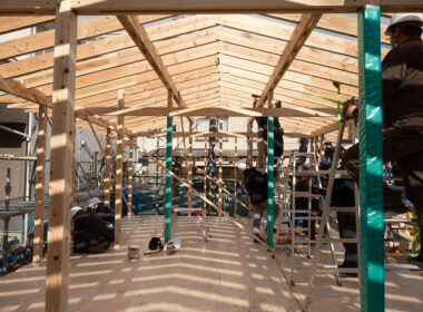 Construção pré-fabricada japonesa Créditos: Hayato Kurobe
