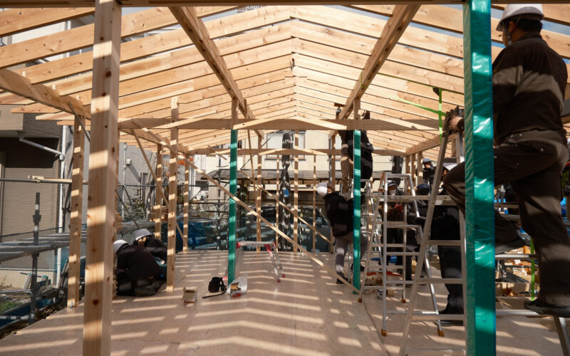 Construção pré-fabricada japonesa Créditos: Hayato Kurobe