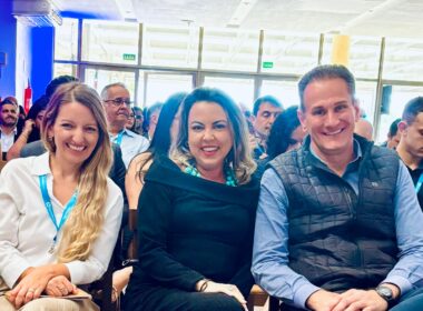 Patrícia Chacon (Porto), Rosane Mota (RM7 Seguros) e Emerson Valentim (Porto) / Foto: Divulgação