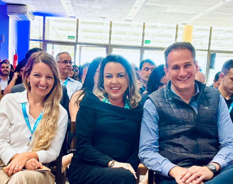 Patrícia Chacon (Porto), Rosane Mota (RM7 Seguros) e Emerson Valentim (Porto) / Foto: Divulgação