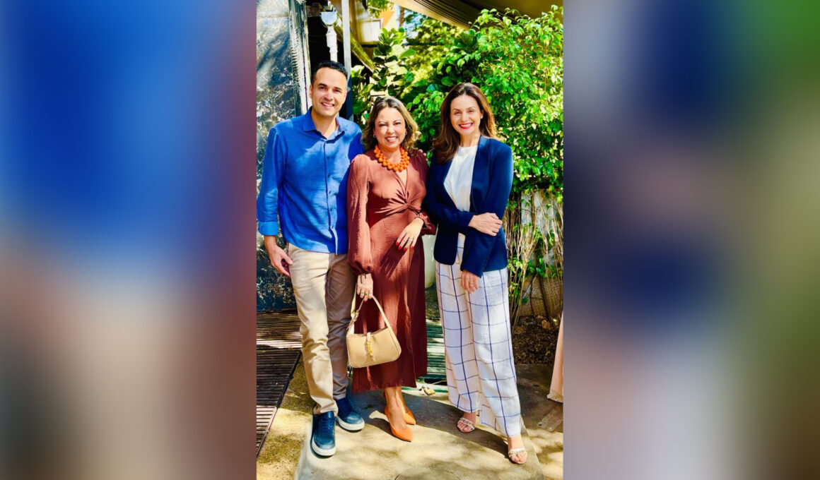 Felipe Portugal, gerente comercial da Pottencial Seguradora; Rosane Mota, CEO da RM7 Seguros; e Priscila Batony, Superintendente Regional da Pottencial Seguradora / Foto: Divulgação