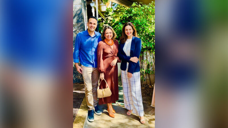 Felipe Portugal, gerente comercial da Pottencial Seguradora; Rosane Mota, CEO da RM7 Seguros; e Priscila Batony, Superintendente Regional da Pottencial Seguradora / Foto: Divulgação