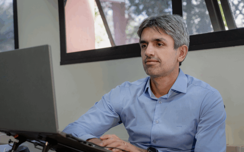 Virgilio Marques dos Santos, sócio-fundador da FM2S Educação e Consultoria (Foto: Isaque Martins)