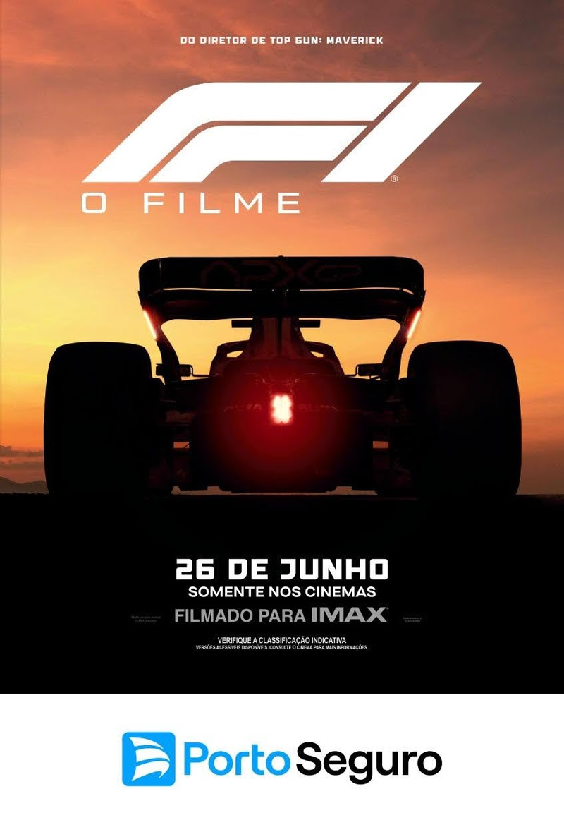 Porto Seguro é parceira oficial de F1 ® O Filme / Divulgação