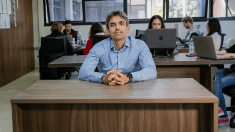 Virgilio Marques dos Santos, sócio-fundador da FM2S Educação e Consultoria (Foto: Isaque Martins)
