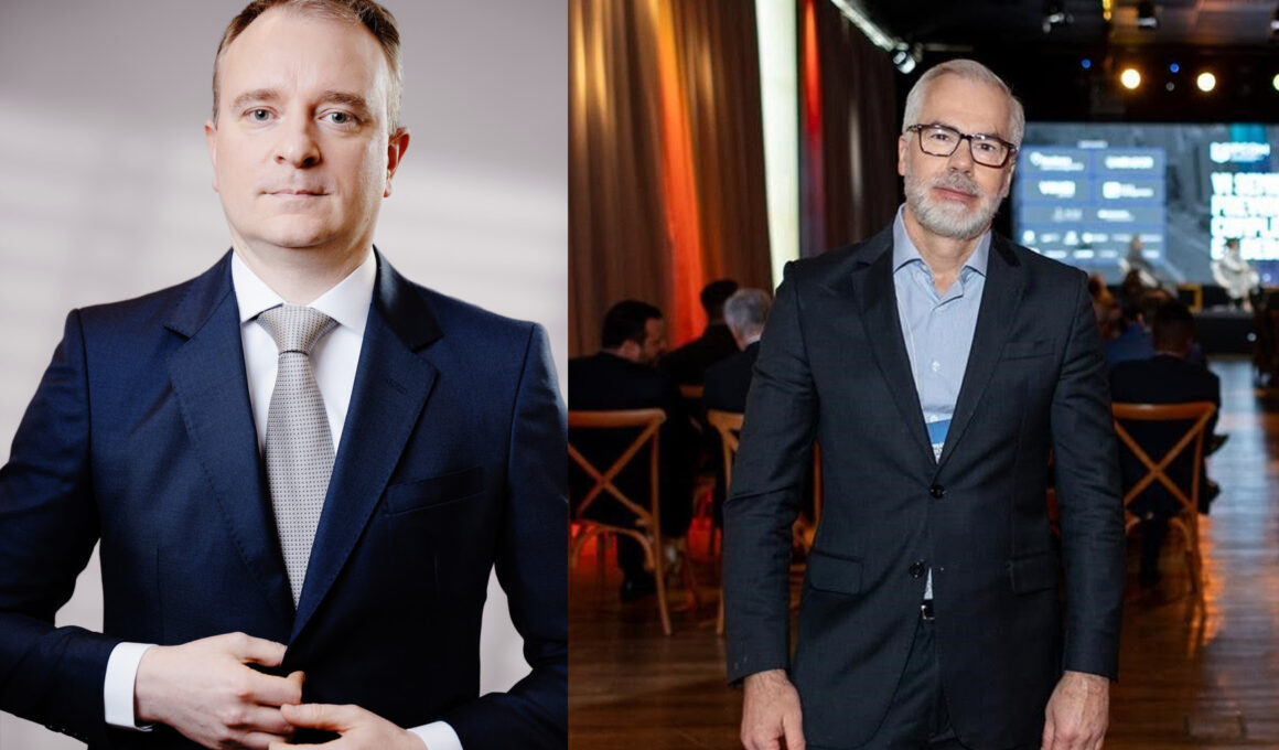Carlos Eduardo Eichhorn, diretor de gestão de recursos da MAPFRE Investimentos, e Ricardo Ventrilho, chefe de relações institucionais da Asset