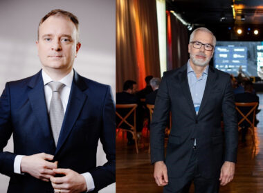 Carlos Eduardo Eichhorn, diretor de gestão de recursos da MAPFRE Investimentos, e Ricardo Ventrilho, chefe de relações institucionais da Asset