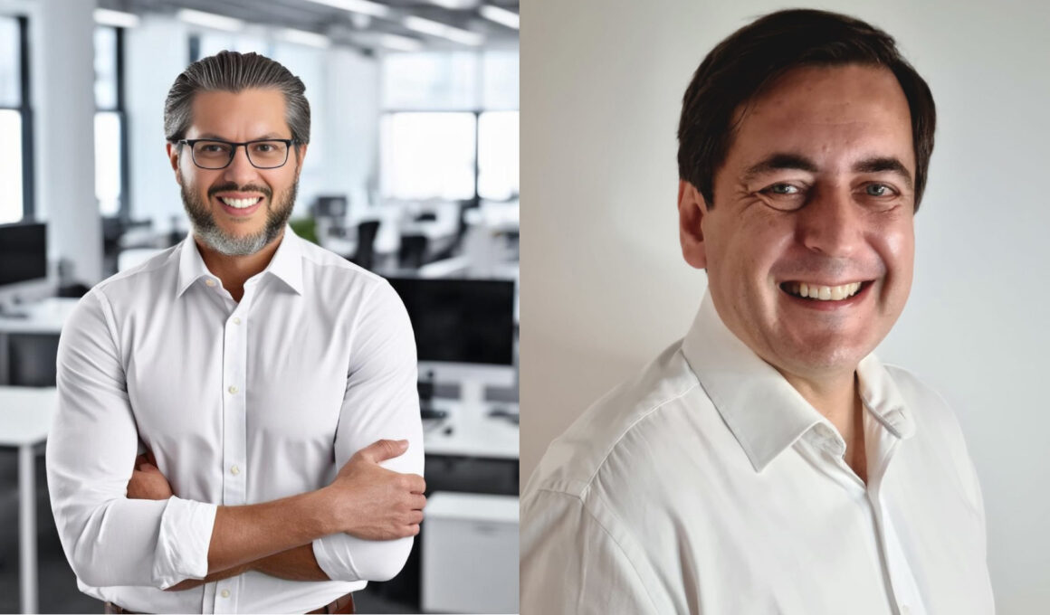 Newton Queiroz, Country Manager e CEO da XS Global no país; Claudio Macedo Pinto, Head de RD Equipamentos da XS Global no país / Foto: Divulgação