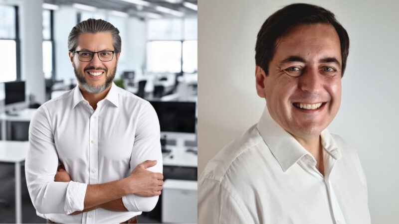 Newton Queiroz, Country Manager e CEO da XS Global no país; Claudio Macedo Pinto, Head de RD Equipamentos da XS Global no país / Foto: Divulgação