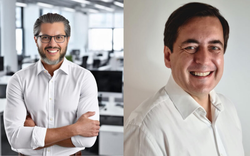 Newton Queiroz, Country Manager e CEO da XS Global no país; Claudio Macedo Pinto, Head de RD Equipamentos da XS Global no país / Foto: Divulgação