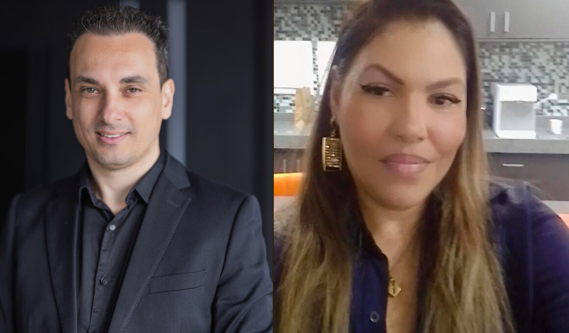 Demilson Durante, cofundador da Tilid Consultoria 2b e Sheila de Carvalho, do InsureMO 2b