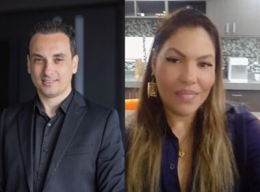 Demilson Durante, cofundador da Tilid Consultoria 2b e Sheila de Carvalho, do InsureMO 2b