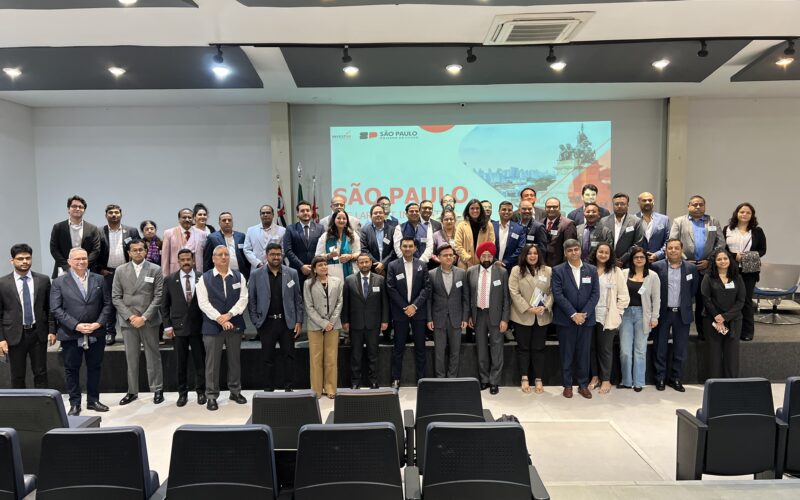 Foto: Delegação de empresas indianas debate investimentos em SP/Divulgação