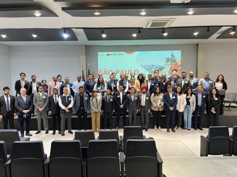 Foto: Delegação de empresas indianas debate investimentos em SP/Divulgação
