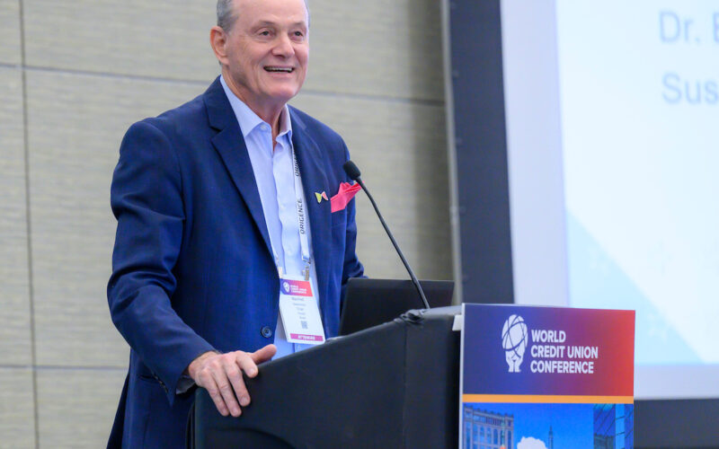 Foto: Manfred Dasenbrock, presidente da Central Sicredi PR/SP/RJ e diretor do WOCCU/Divulgação