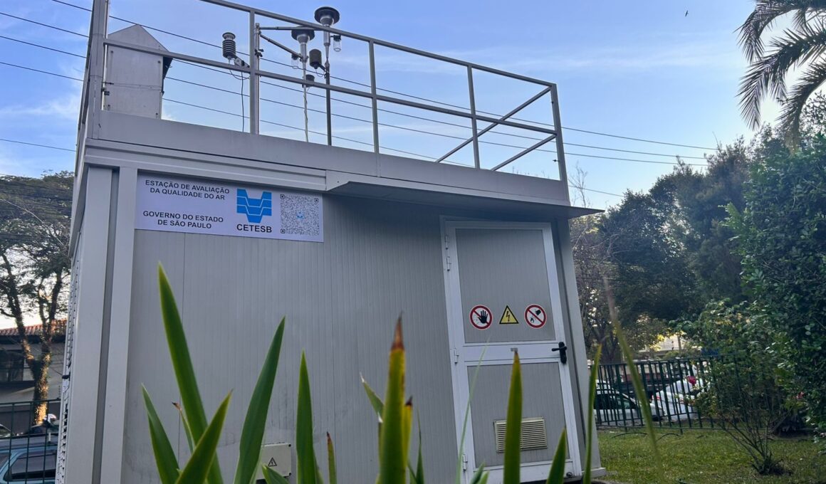 Estação de monitoramento em Pinheiros (SP) / Foto: Divulgação