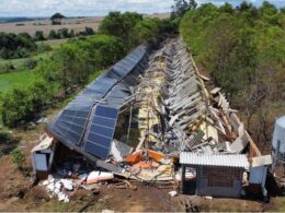 Em um incidente ocorrido no em Santa Catarina, a cobertura de vendaval foi extremamente relevante para recuperar os prejuízos e manter a operação (imagem: divulgação Alper)