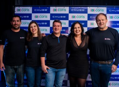 (Foto: Divulgação) Leandro Adam, Helena Cunha, Luiz Gustavo, Claudia Brito e Claudio Oliveira