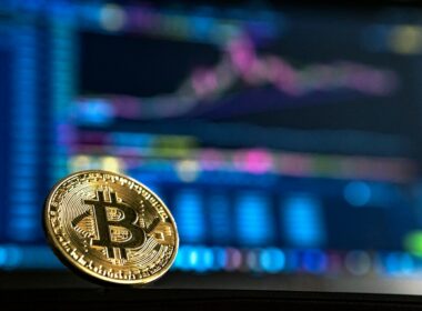 gold-colored Bitcoin