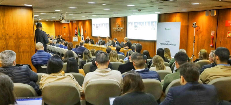 Evento da ABBC, em parceria com o Banco Central e com a participação de escrituradoras e instituições financeiras, aprofundou debate sobre duplicata escritural (Crédito/imagem: Fabio Augusto)