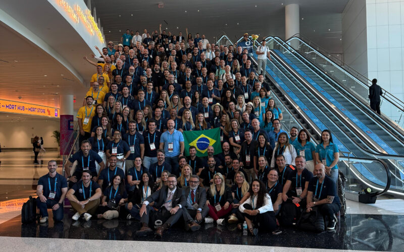 Profissionais brasileiros de seguros de vida pna Reunião Anual MDRT em Miami / Foto: Divulgação