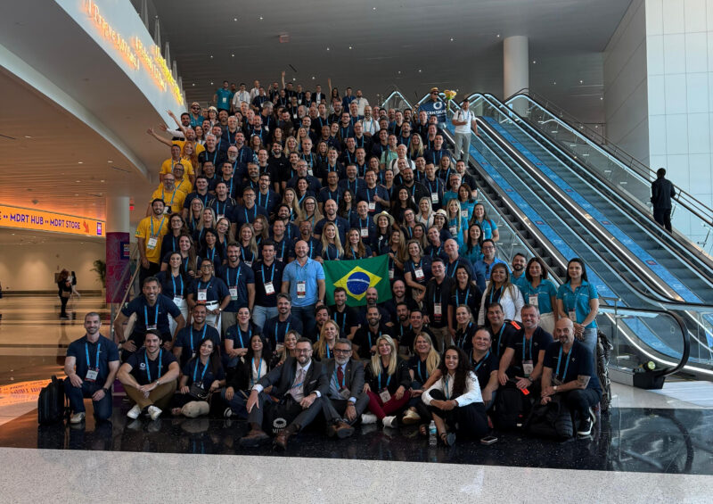 Profissionais brasileiros de seguros de vida pna Reunião Anual MDRT em Miami / Foto: Divulgação