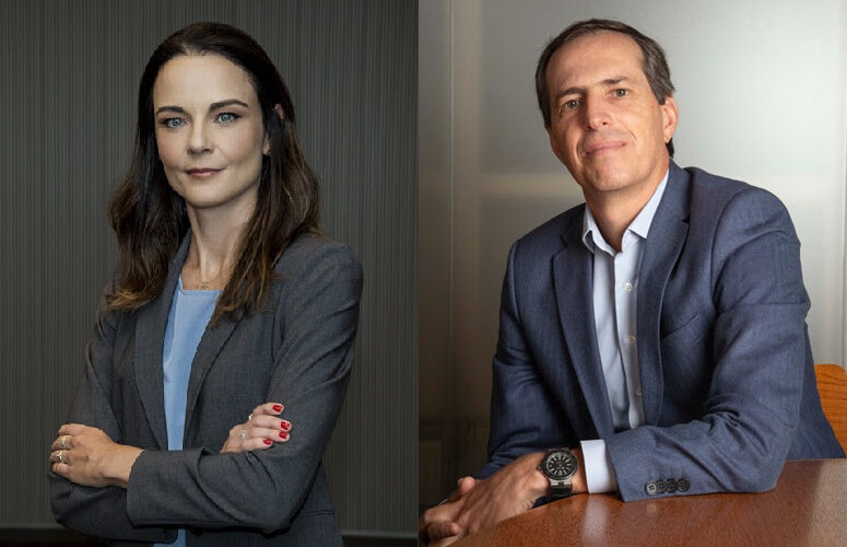 Daniela Gamboa, head de Crédito Privado e Imobiliário a SulAmérica Investimentos e Marcelo Mello, CEO da SulAmérica Vida, Previdência e Investimentos / Foto: Divulgação