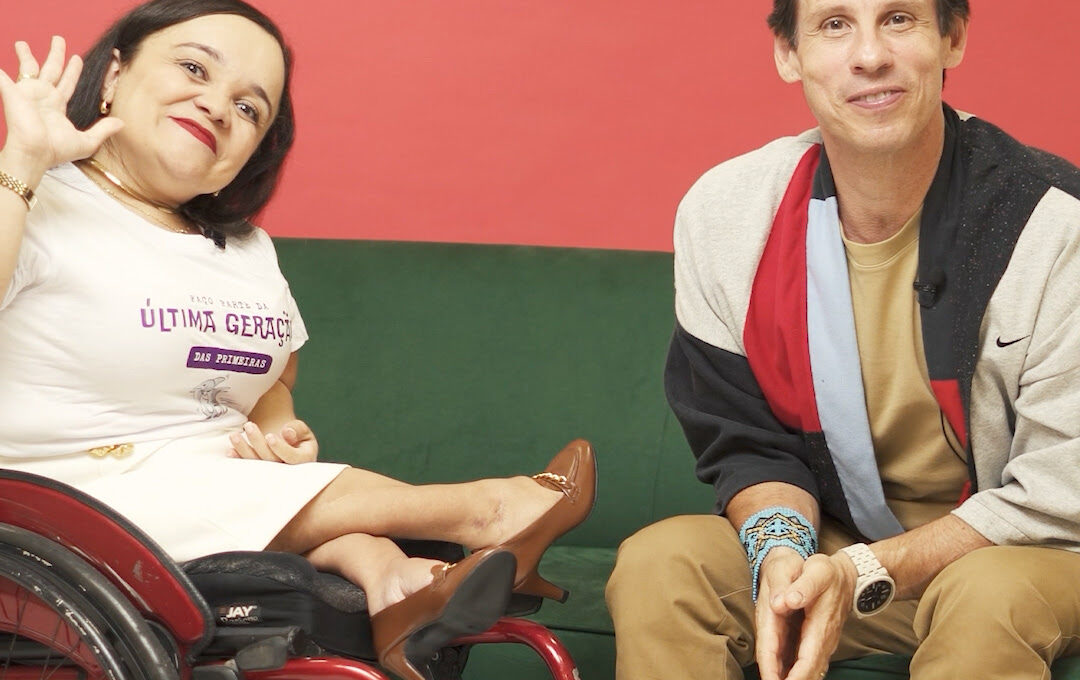Caito Maia e Amanda Brito Orleans, fundadora da Inclusi / Foto: Divulgação