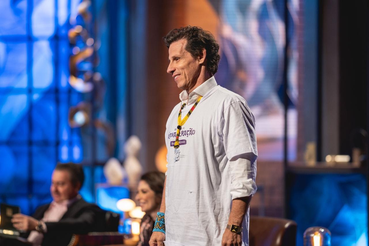 Caito Maia apoiou Inclusi em participação no Shark Tank Brasil em 2024 / Foto: Sony Channel / Guido Ferreira