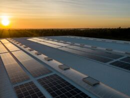 black and white solar panels