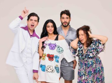 Gustavo Mendes, Carol Castro, Bruno Fagundes e Angela Rebello em A Manhã Seguinte - Foto João Pedro Hachiya