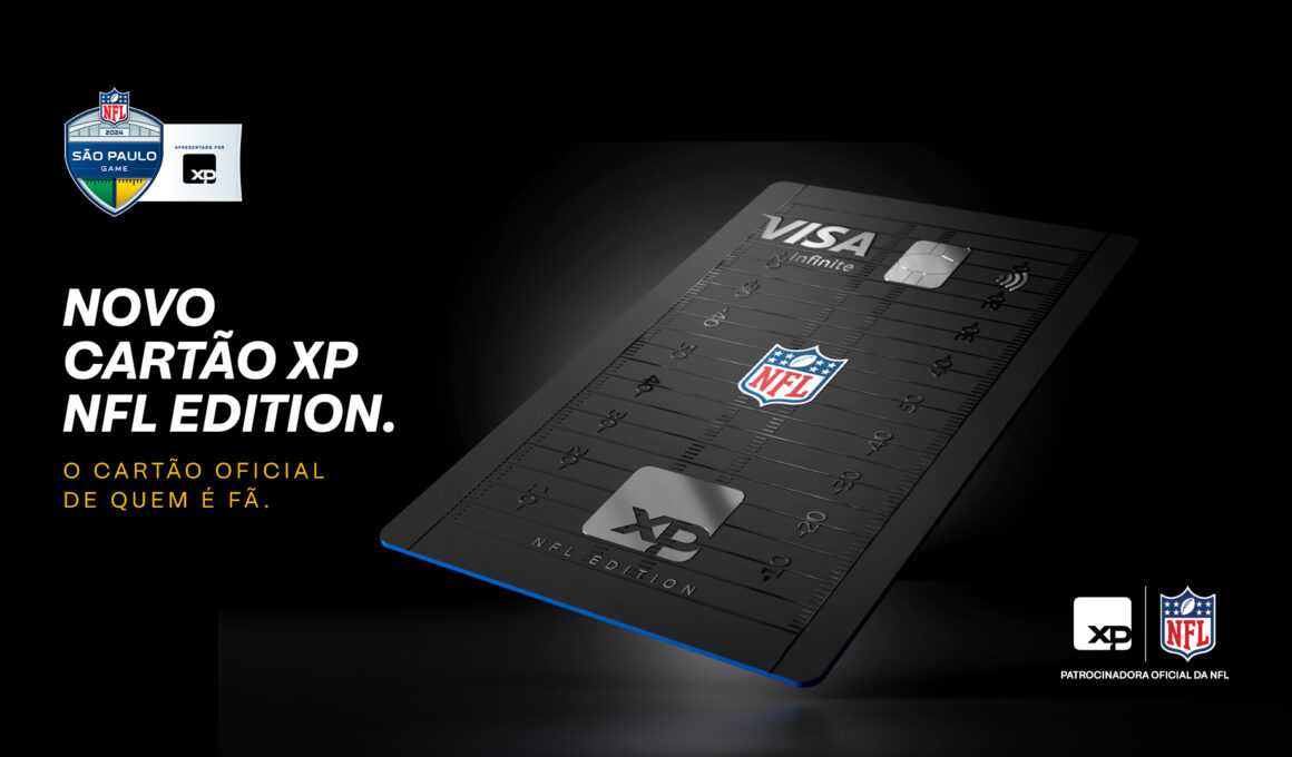 XP lança Cartão XP Visa NFL Edition com design exclusivo e edição limitada / Divulgação