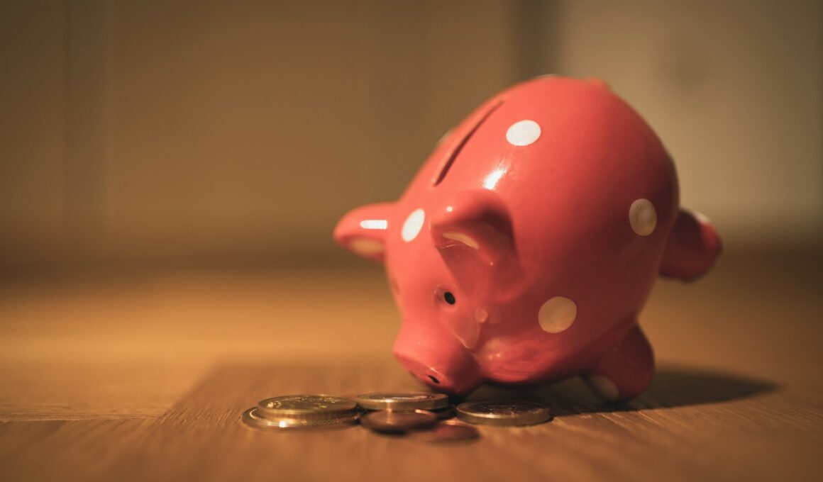 pink pig coin bank on brown wooden table
