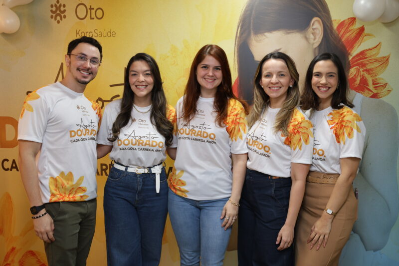 Hospital Oto Meireles promove evento sobre amamentação para celebrar o Agosto Dourado Iratuã Freitas