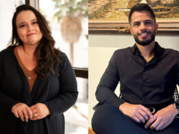 Daniela Egidio, CEO da Luma Corretora de Seguros; e o COO da corretora, Bruno Leal / Foto: Divulgação