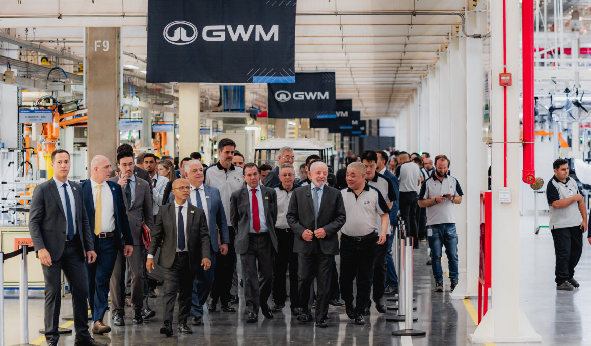 GWM inaugura primeira fábrica nas Américas, em Iracemápolis (SP), com a presença do presidente Lula / Foto: Divulgação