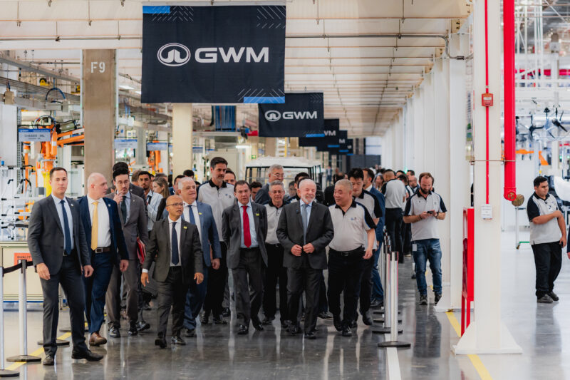 GWM inaugura primeira fábrica nas Américas, em Iracemápolis (SP), com a presença do presidente Lula / Foto: Divulgação