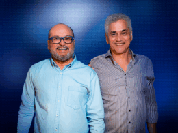 Executivos do Grupo A12+: Renner Fidelis (presidente) e Evaldo de Paula (diretor de Expansão) / Foto: Divulgação
